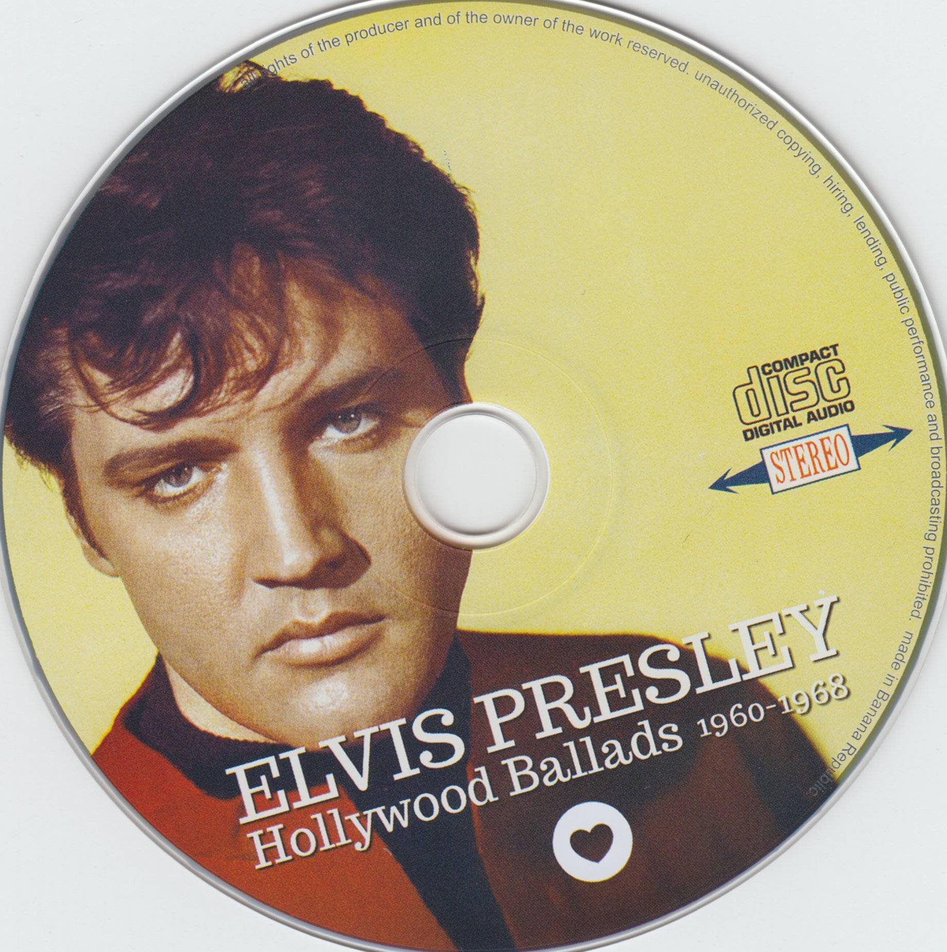 Elvis Presley Hollywood Ballads 1960 1968 : CD